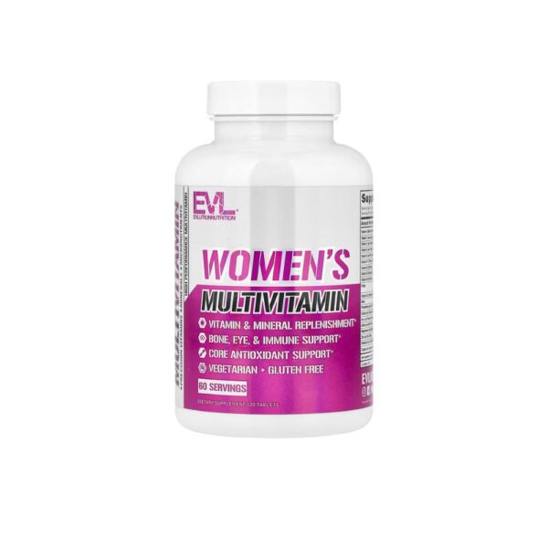 Evlution Womens Multivitamins 120 Tablets