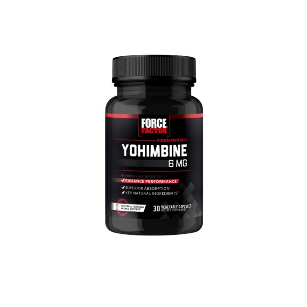 Force Factor Yohimbine 6 Mg 30 Capsules