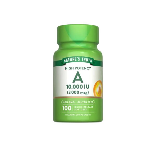 Natures Truth Vitamin A 10000 IU 100 Softgels