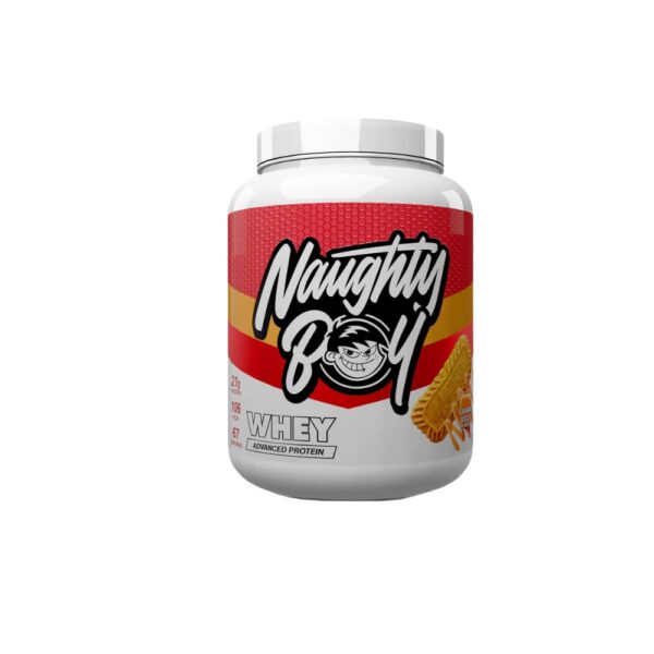 Naughtyboy Whey Protein 2010G Caramel Biscuit Flavor
