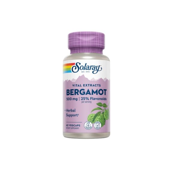Solaray Bergamot 500mg 60 Capsules