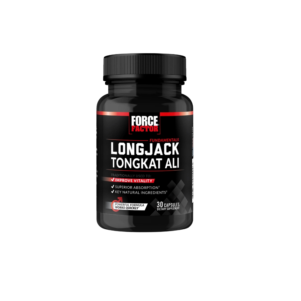 Force Factor Longjack Tongkat Ali 500mg 30 Capsules