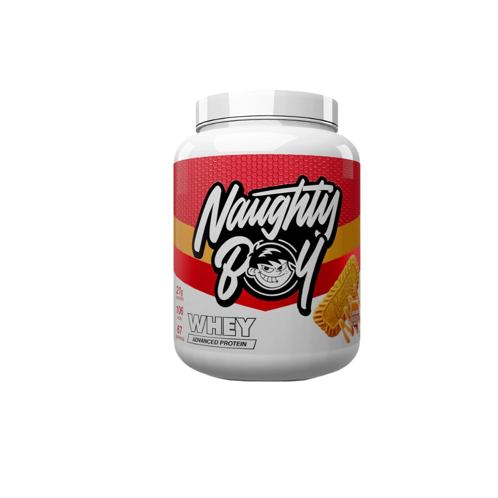 Naughtyboy Whey Protein 2010G Caramel Biscuit Flavor