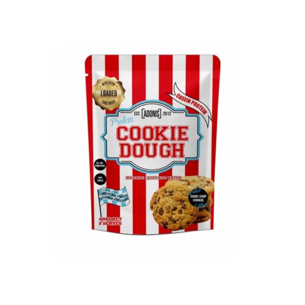 Adonis Cookie Dough Loaded 400g Choco Chip Cookie