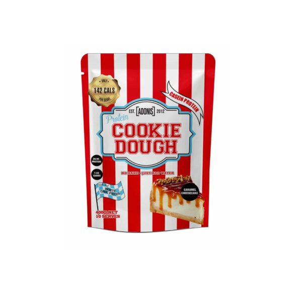 Adonis Protein Cookie Dough 400g Caramel Cheesecake