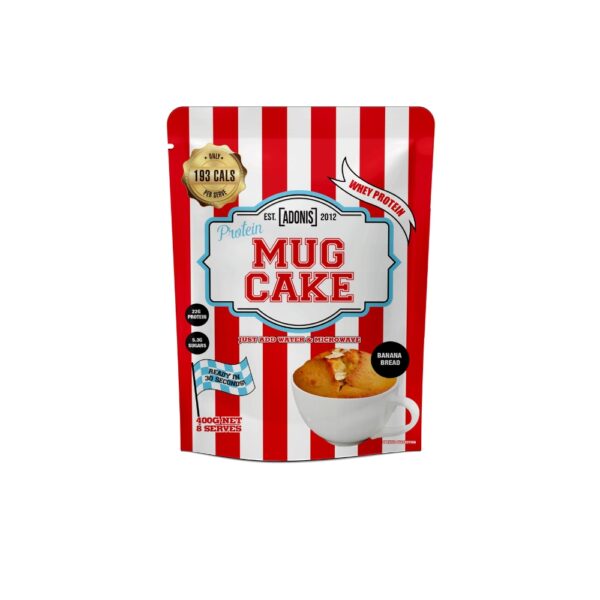 Adonis Protein Mug Cake Whey Protein 400g Banana Bread