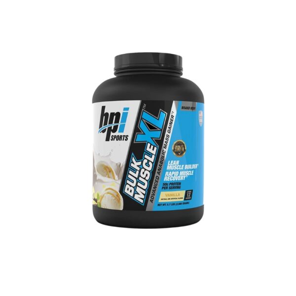 Bpi Bulk Muscle Xl 5.7 Lbs Vanilla Flavor