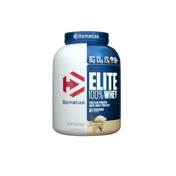 Dymatize Elite Whey 5lbs Gourmet Vanilla