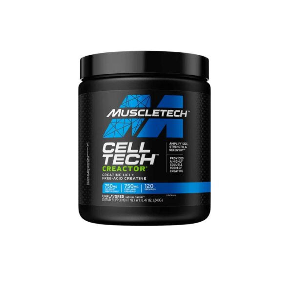 Muscle Tech Celltech Creactor 120 Servings Unflvored