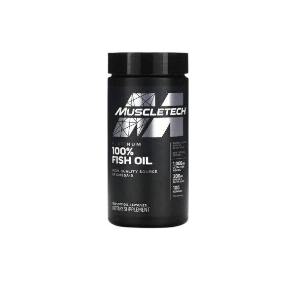 Muscletech 100fish Oil 100 Softgels