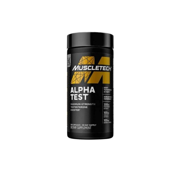 Muscletech Alpha Test 120 Capsules