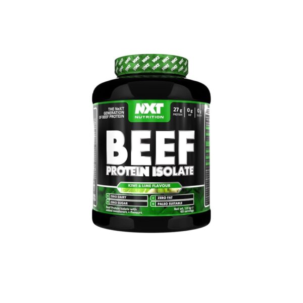 NXT Beef Isolate 1.8kg Kiwi and Lime Flavor 1