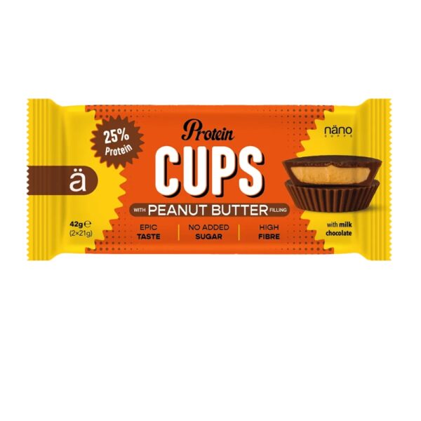 Nanosupps Protein Cups Peanut Butter Filling