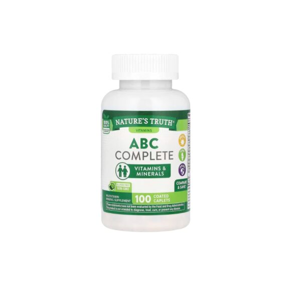 Natures Truth Abc Complete 100 Tablets