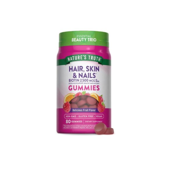 Natures Truth Hair Skin And Nails 80 Gummies