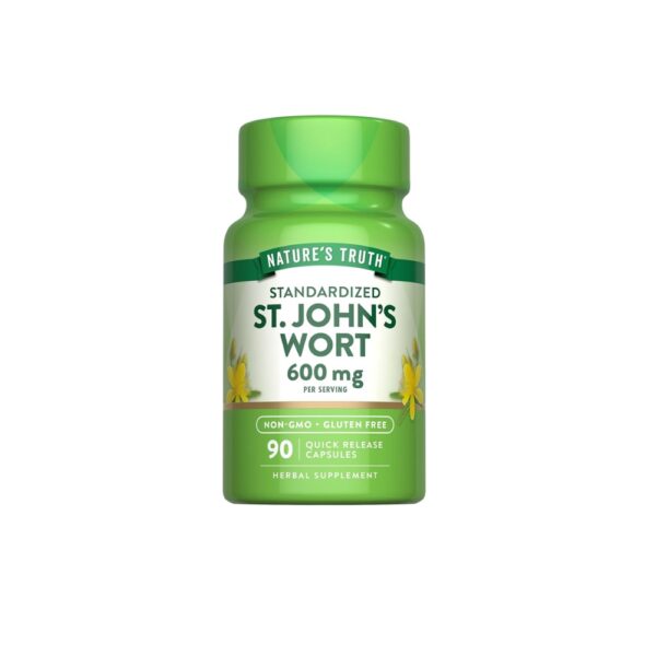 Natures Truth St.johns Wort 600mg 90 Capsules