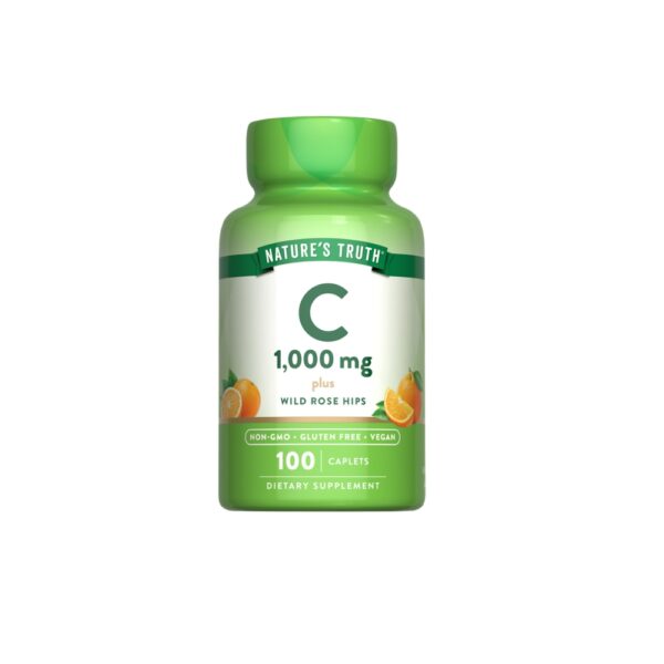 Natures Truth Vitamin C 1000 Mg 100 Capsules