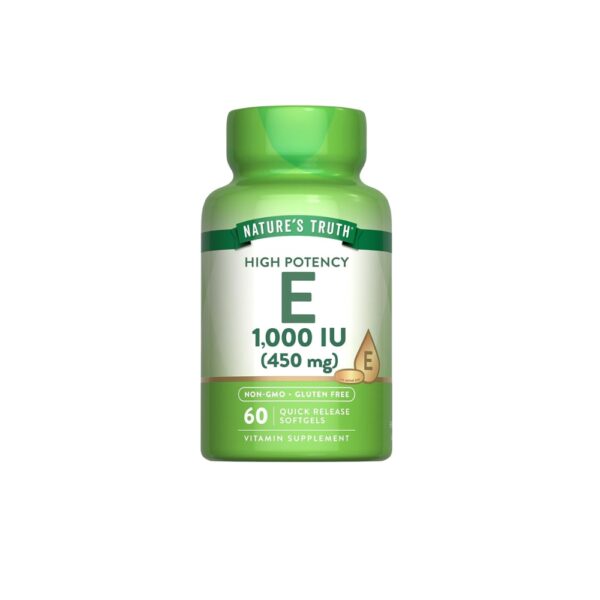 Natures Truth Vitamin E 450 Mg 60 Softgels