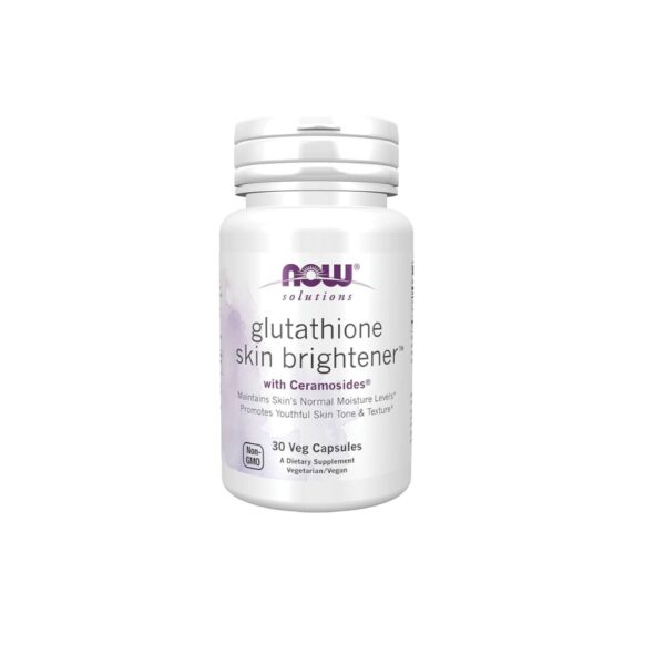Now Glutathione Skin Brightener 30 Capsules