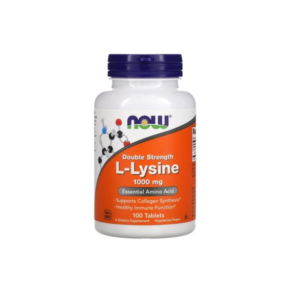 Now L Lysine 1000mg 100 Tablets
