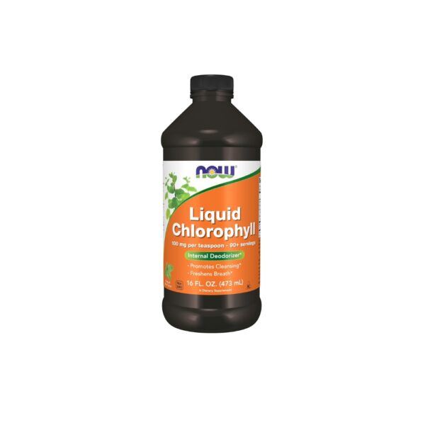 Now Liquid Chlorophyll 473ml Mint Flavor