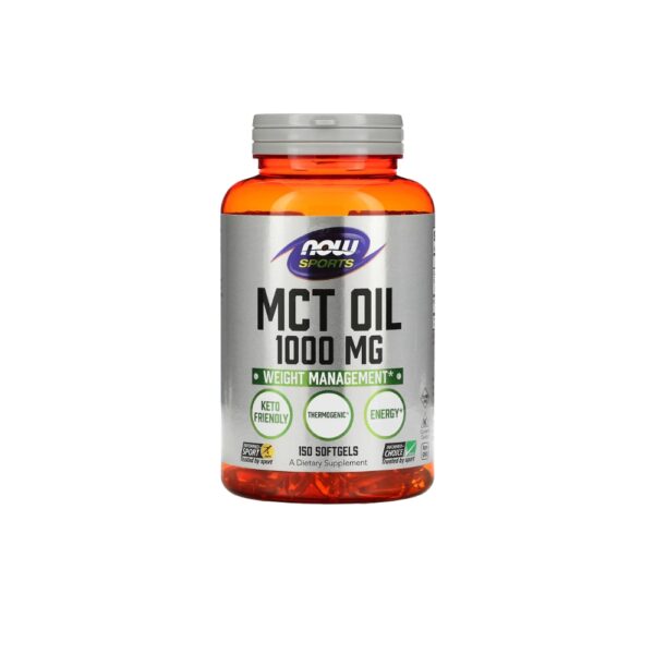 Now MCT Oil 1000mg 150 Softgels