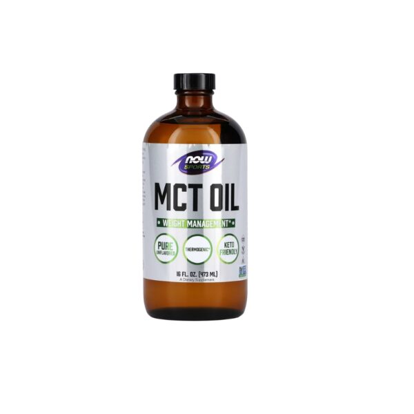 Now Mct Oil 473 Ml Unflavored
