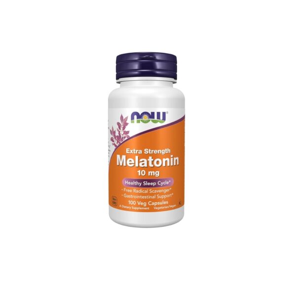 Now Melatonin 10mg 100 Capsules