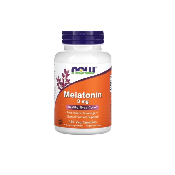 Now Melatonin 3mg 180 Tablets