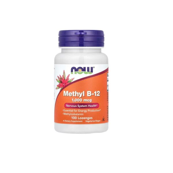 Now Vitamin B 12 1000mcg 100 Lozenges