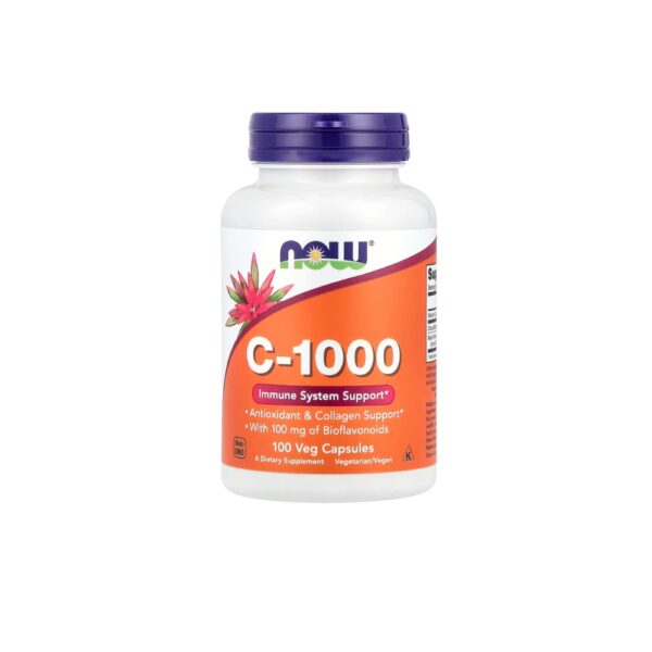 Now Vitamin C 1000mg 100 Tablets