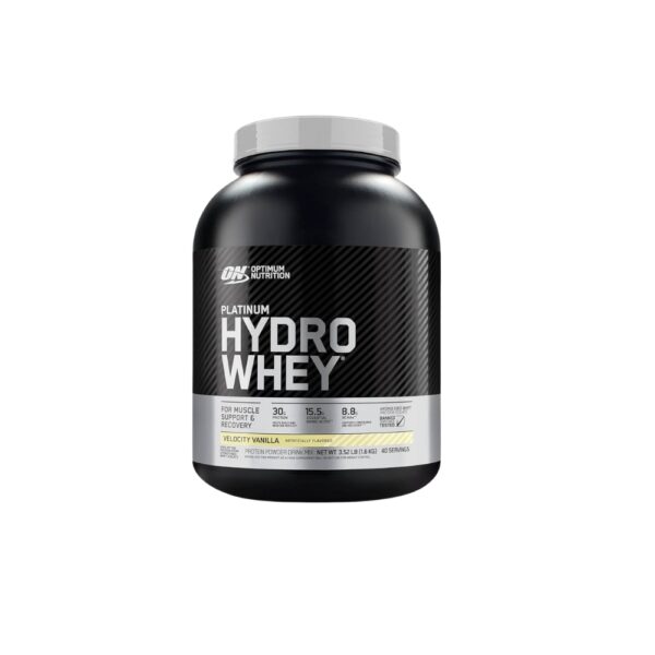 On Platinum Hydro Whey 3.52lbs 40 Servings Velocity Vanilla