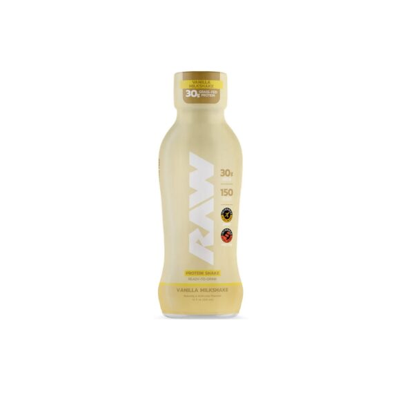Raw Protein Shake RTD 355ML Vanilla Milkshak