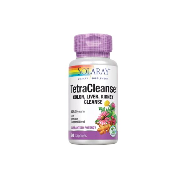 Solaray Tertra Cleamse 60 Capsules