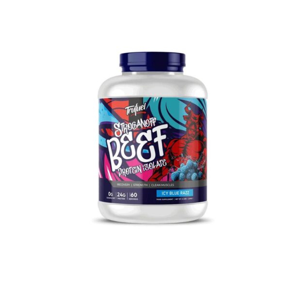 Trufuel Beef Protein Isolate 4lbs Icy Blue Razz 1