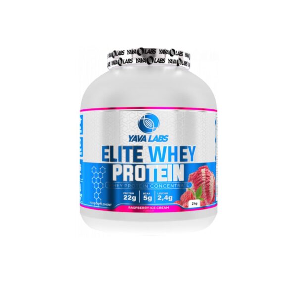 Yava Labs Elite Whey 2kg Raspberry Ice Cream