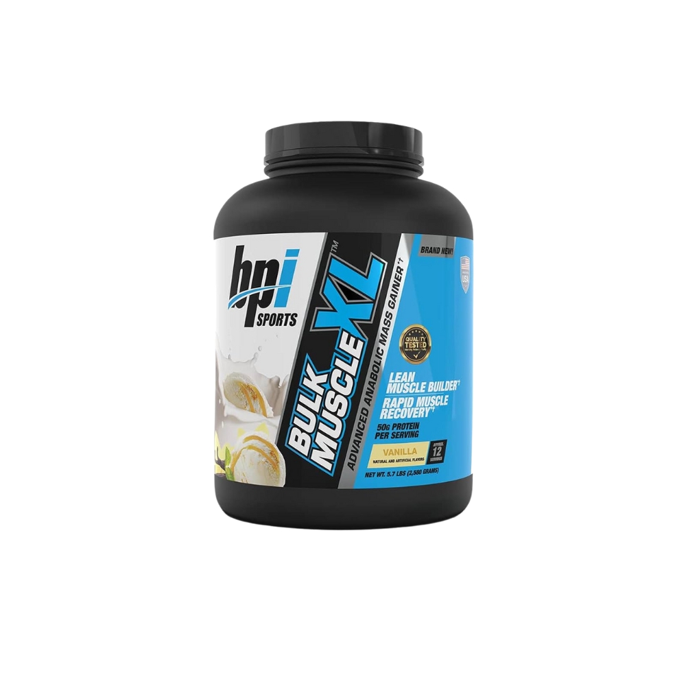 Bpi Bulk Muscle Xl 5.7 Lbs Vanilla Flavor