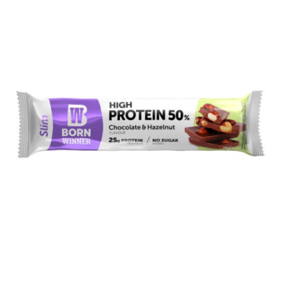 Bw Slim Protein Bar 50g Chocolate Hazelnut Flavour