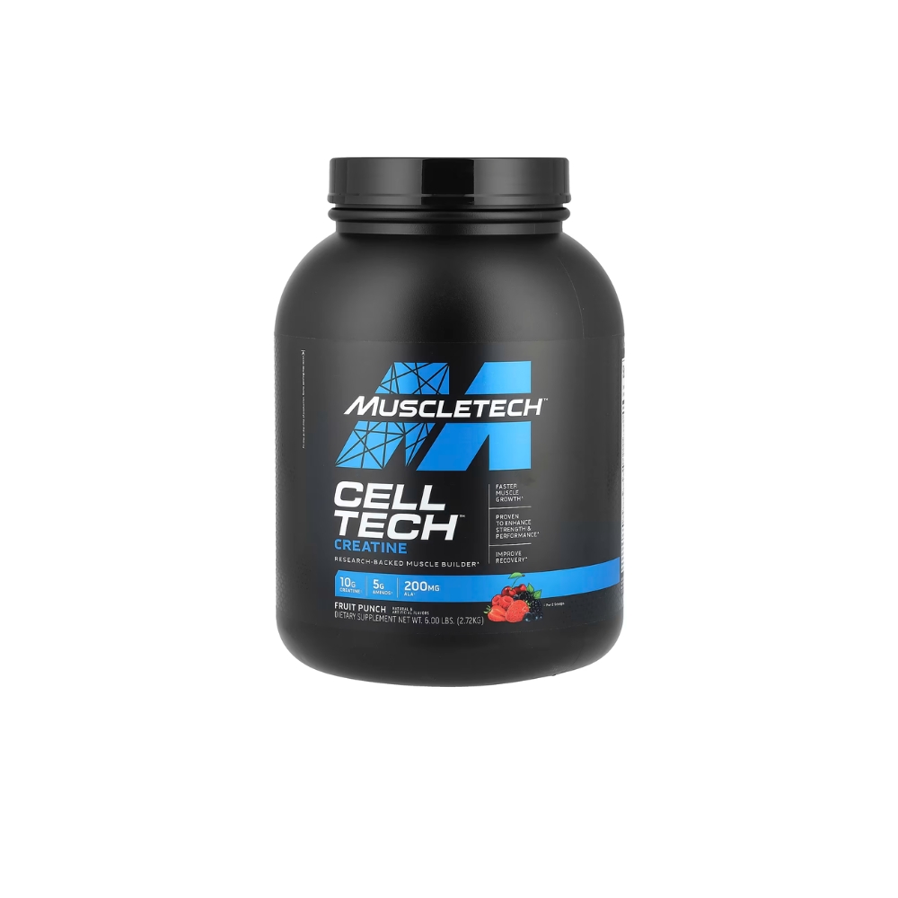 Muscletech Celltech Creatine 6lbs Fruitpunch Flavour