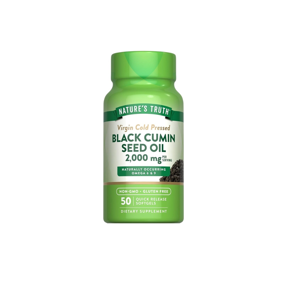 Natures Truth Black Cumin Seed Oil 2000mg 50 Softgels