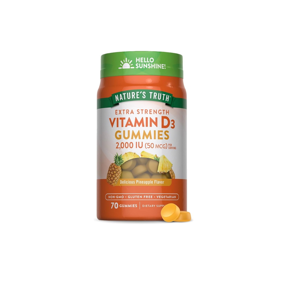 Natures Truth Extra Strength Vitamin D3 2000 Iu 70 Gummies