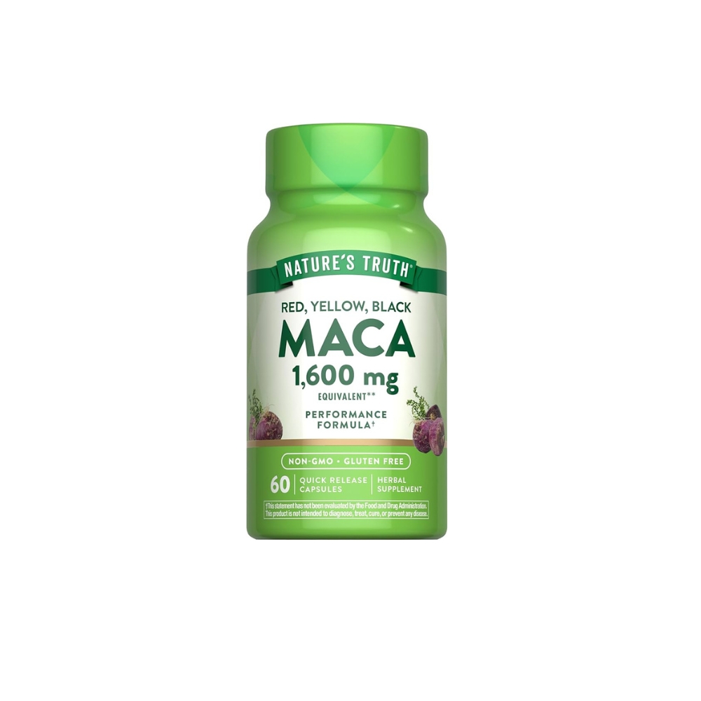 Natures Truth Maca 1600mg 60 Capsules