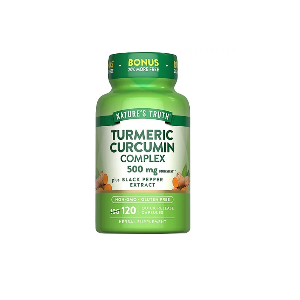 Natures Truth Turmeric Curumin Complex 500mg 120 Capsules