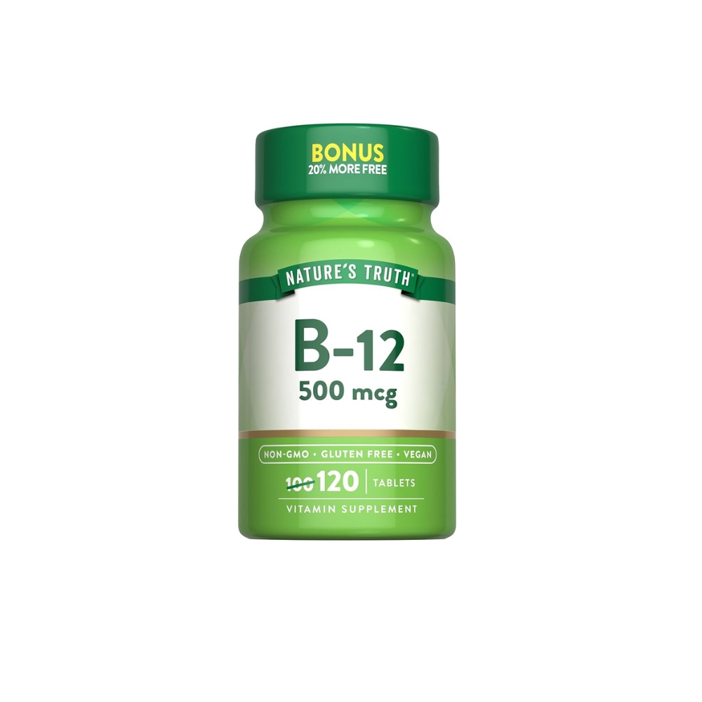 Natures Truth Vitamin B 12 500 Mcg 120 Tablets