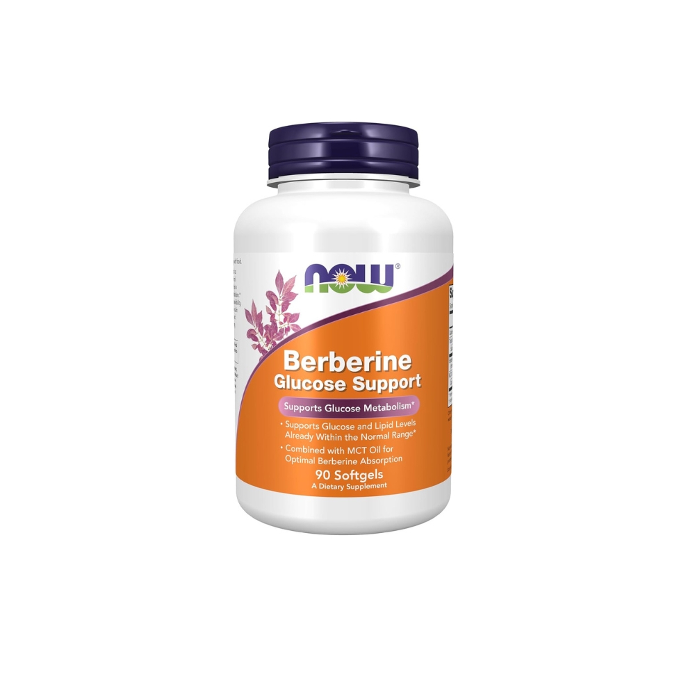 Now Berberine Glucose Support 90 Softgels