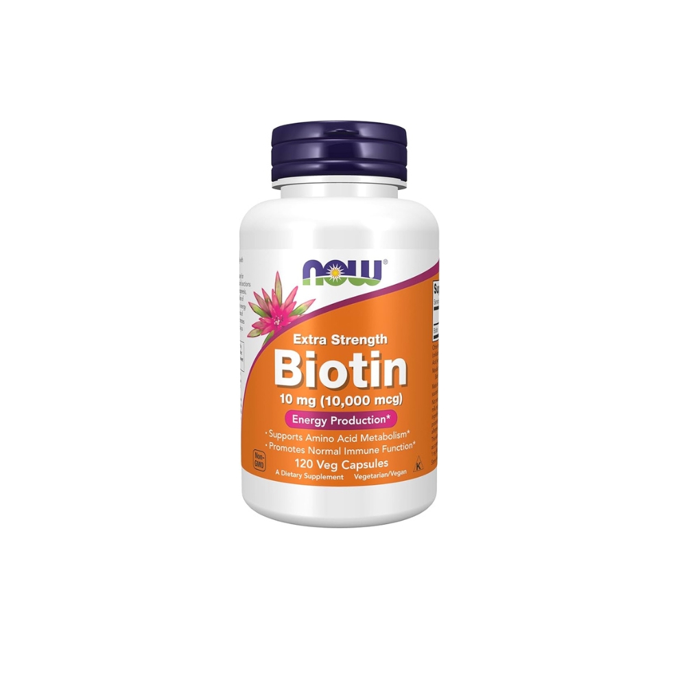 Now Biotin 10mg 120 Capsules