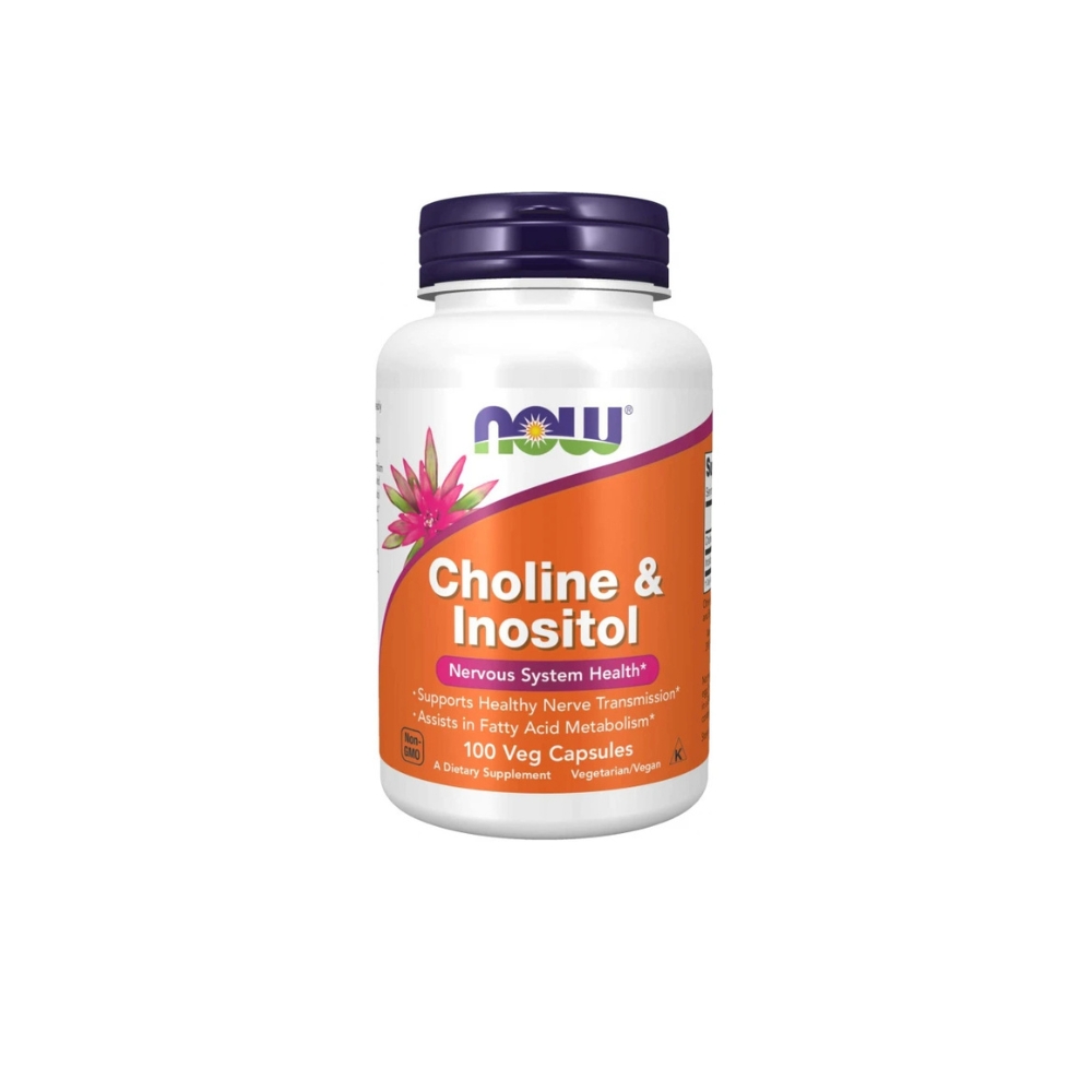 Now Choline And Inosital 100 Capsules