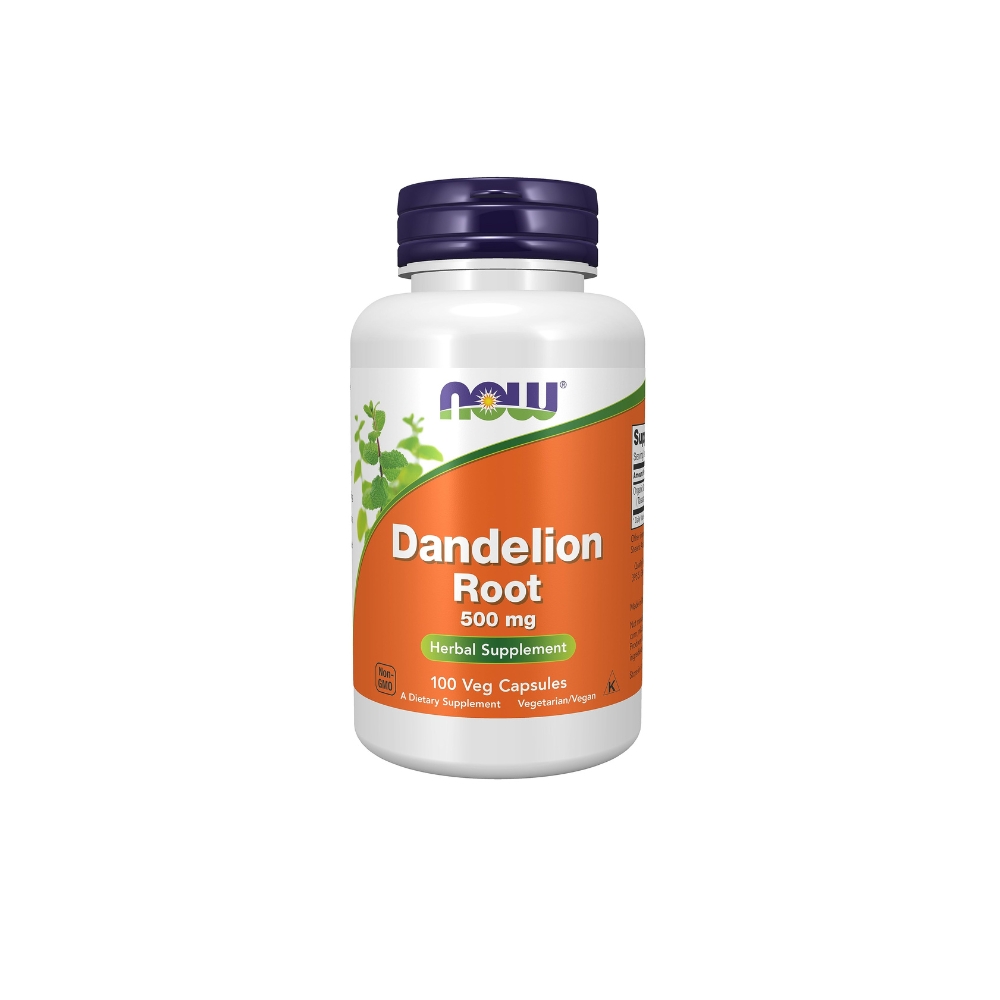 Now Dandelion Root 500mg 100 Capsules