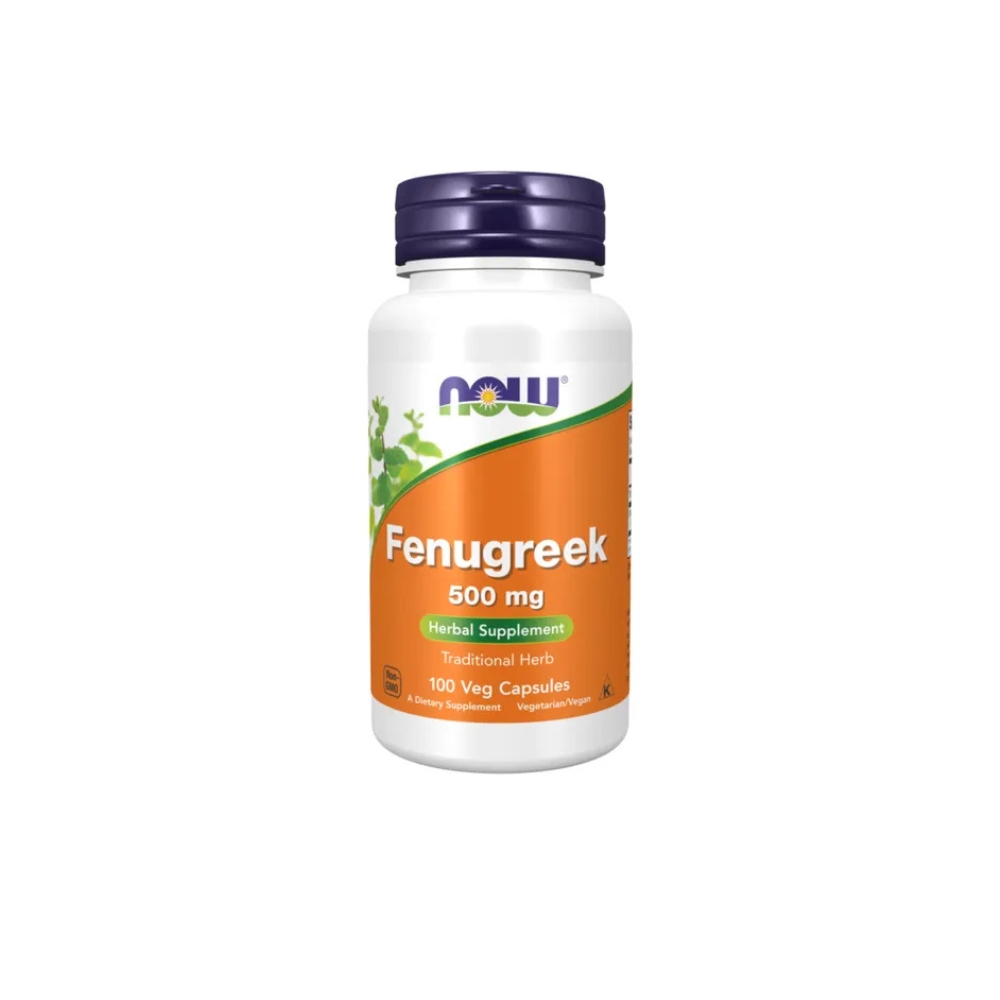Now Fenugreek 500mg 100 Capsules