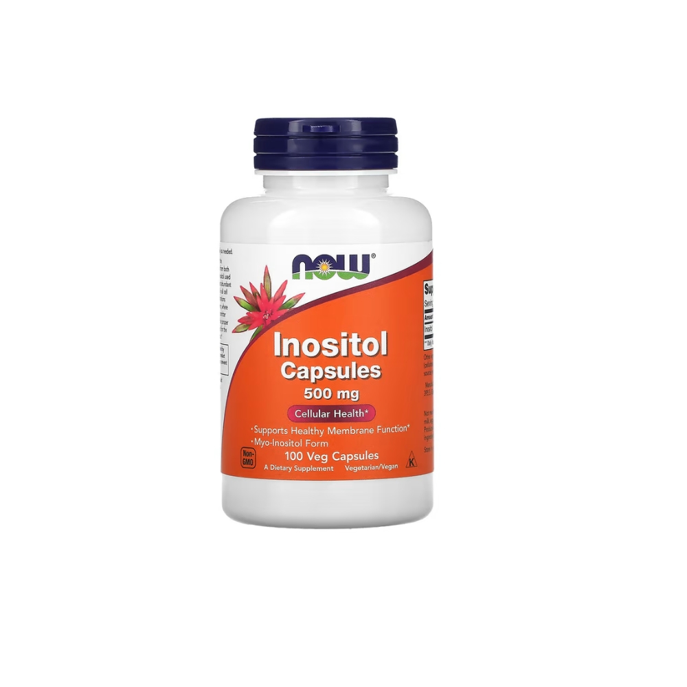 Now Inositol 500mg 100 Capsules